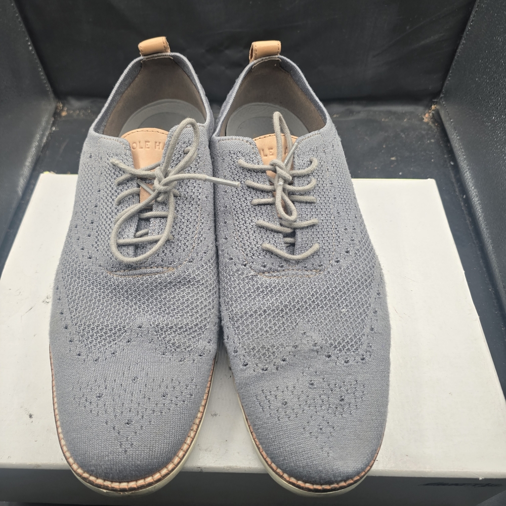 Cole‎ Haan Men's Gray Knit Oxfords